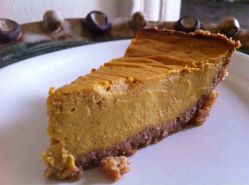 Paleo Pumpkin Pie